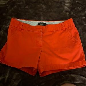 J CREW Chinos - reddish orange - size 6